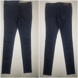 Allsaints 28x34 Jean's Jack's Place Skinny Stretch Dark Wash